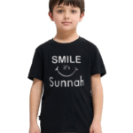 kids black t-shirt